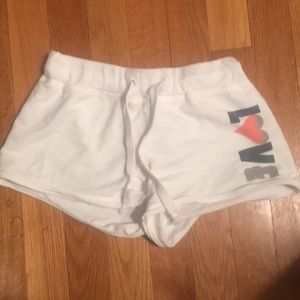 White Kids Shorts